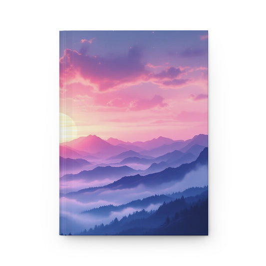 Twilight Peaks Hardcover Journal | 5x8 150 Pages | Hippsey Creations