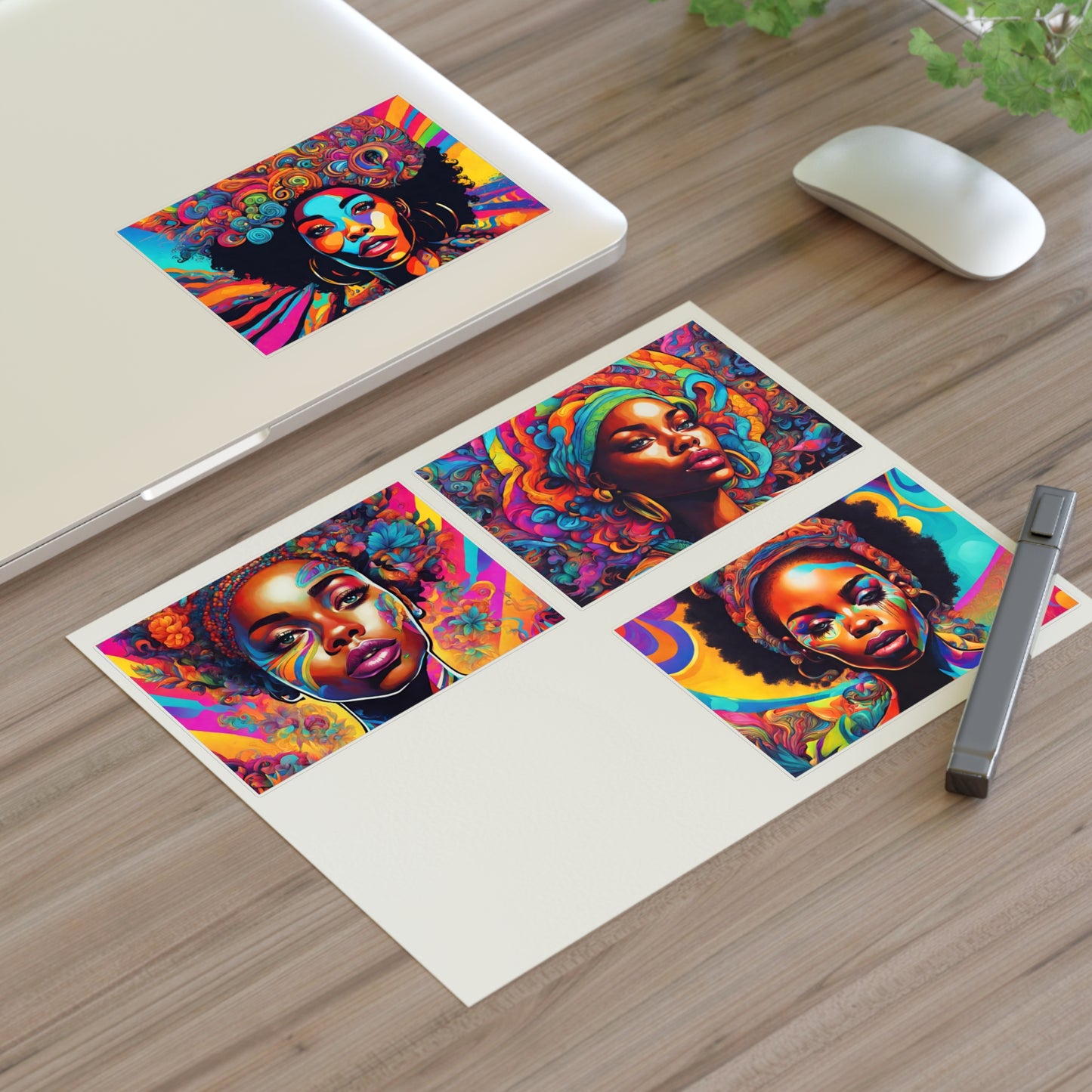 Vibrant Visions V1 Sticker Sheet | Decorative Decal | Hippsey Creations