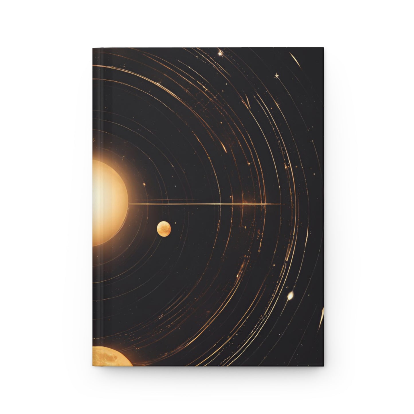 Solar Serenity Hardcover Journal - Hippsey Creations