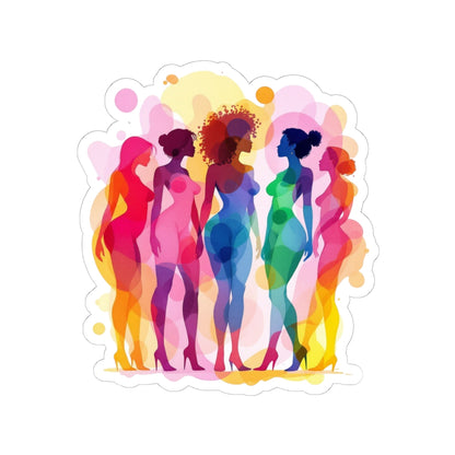 Empowered Women Sticker | Kiss-Cut Decal | Hippsey Creations
