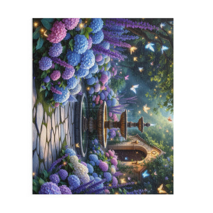 Enchanting Flower Garden Puzzle | 120-500 Pieces | Hippsey Creations