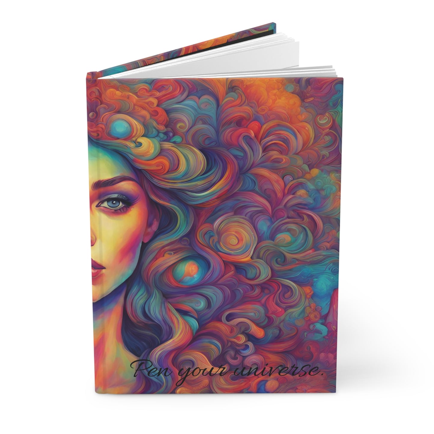 Abstract Musings Hardcover Journal - Hippsey Creations