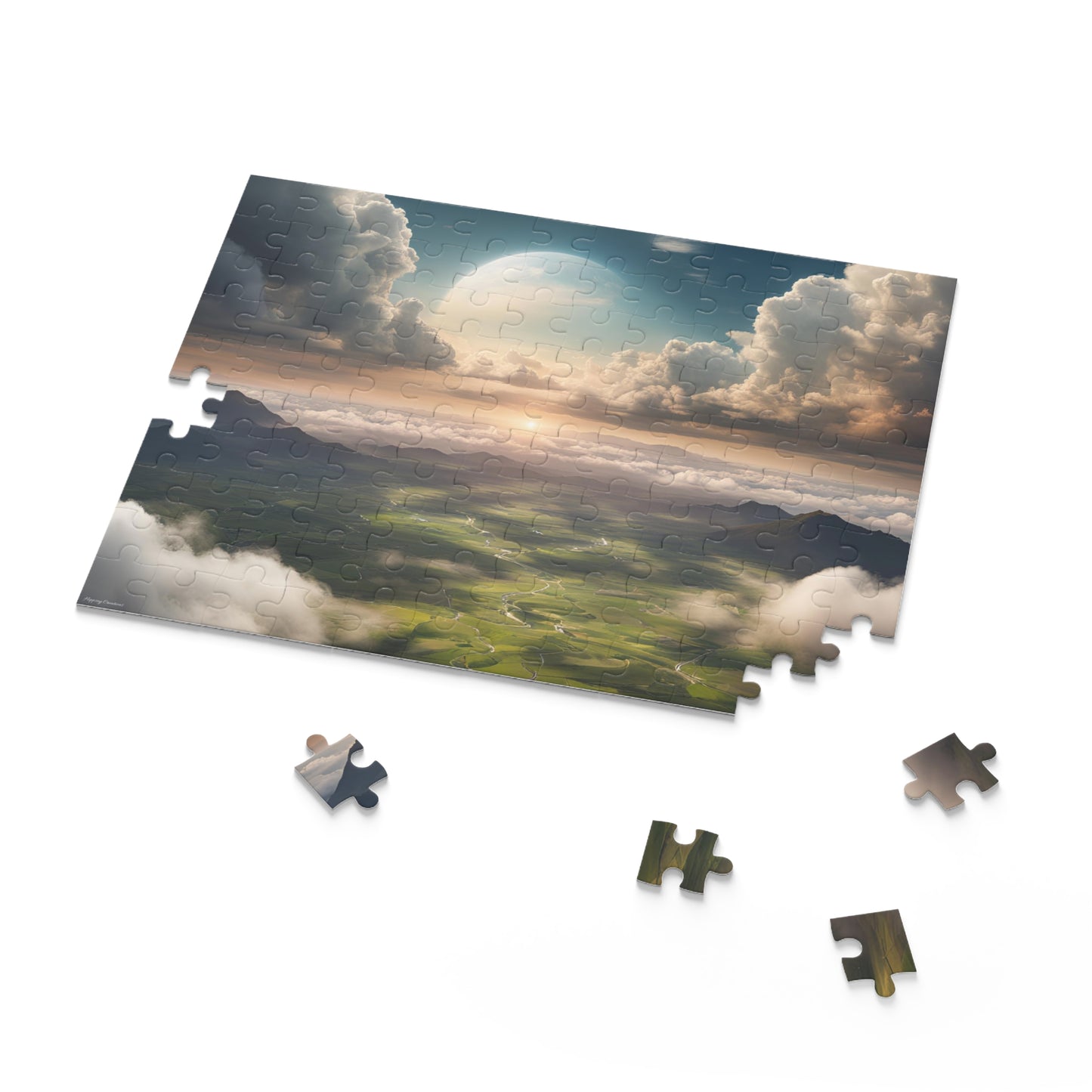 Serene Landscape Puzzle | 120-500 Pieces | Hippsey Creations
