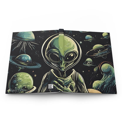 Interstellar Unity Diary Hardcover Journal | 5x8 150 Pages | Hippsey Creations