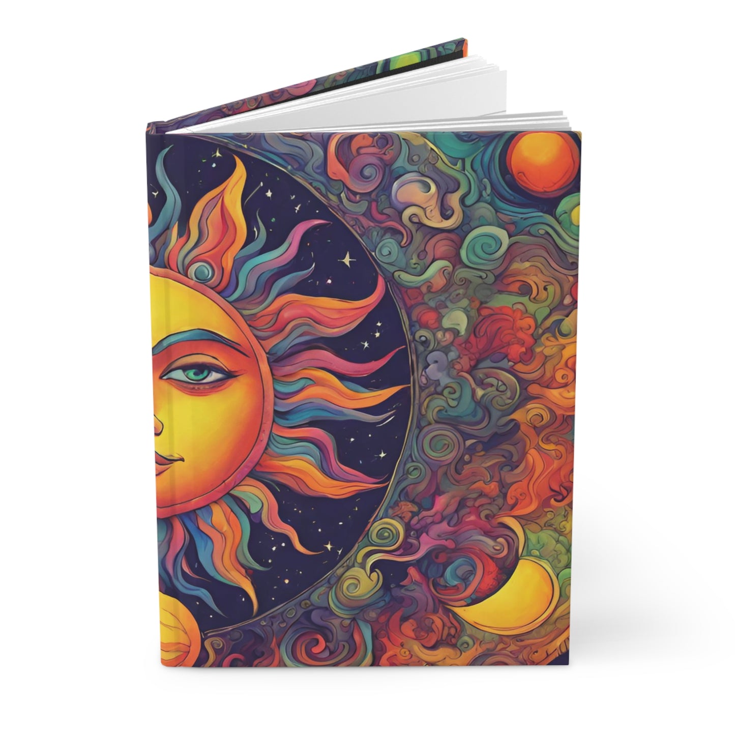 Solar Visions Hardcover Journal | 5x8 150 Pages | Hippsey Creations