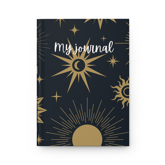 Celestial Harmony Hardcover Journal - Hippsey Creations