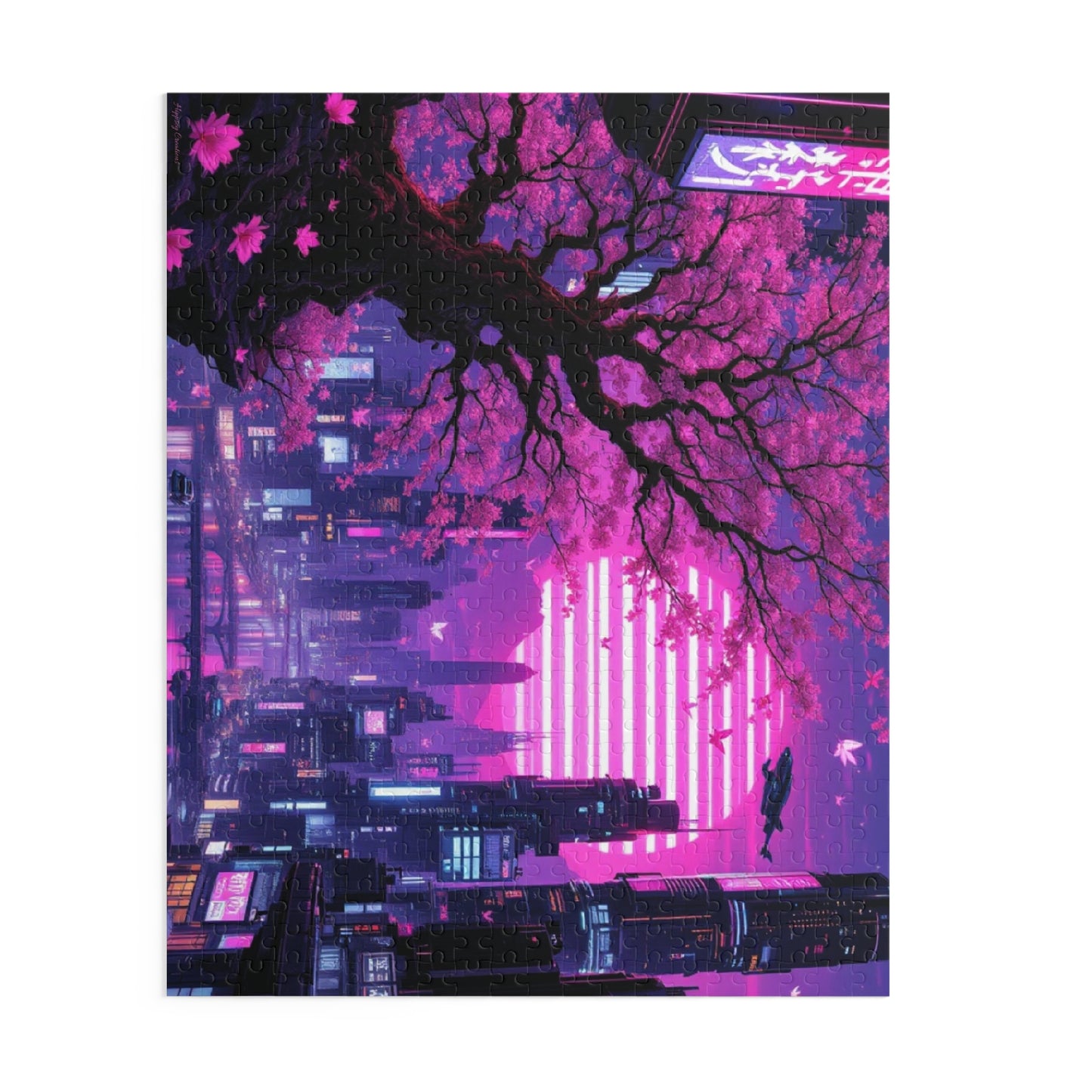 Dreamy Cityscape Puzzle | 120-500 Pieces | Hippsey Creations