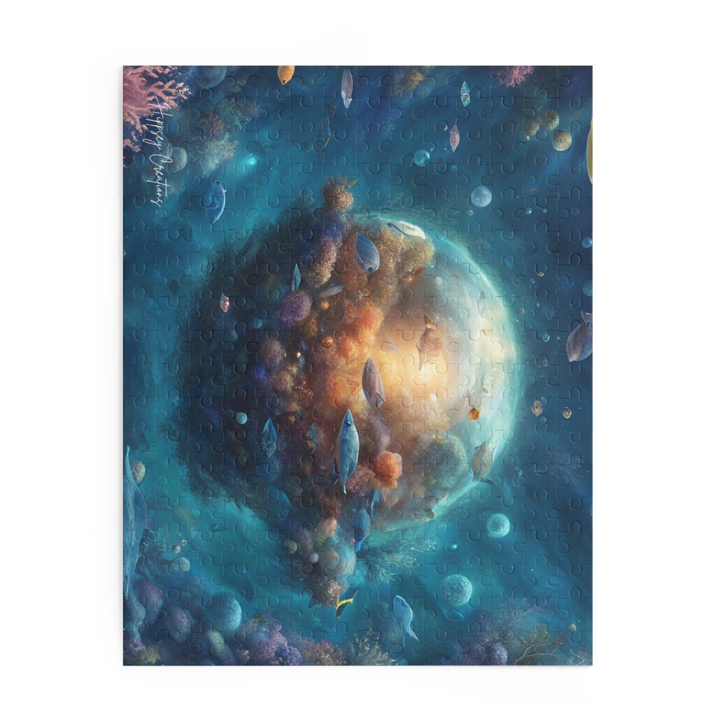 Marine Mysteries Puzzle | 120-500 Pieces | Hippsey Creations
