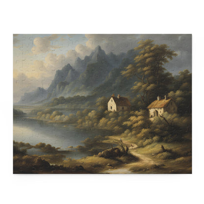 Coastal Cottage Puzzle | 120-500 Pieces | Hippsey Creations