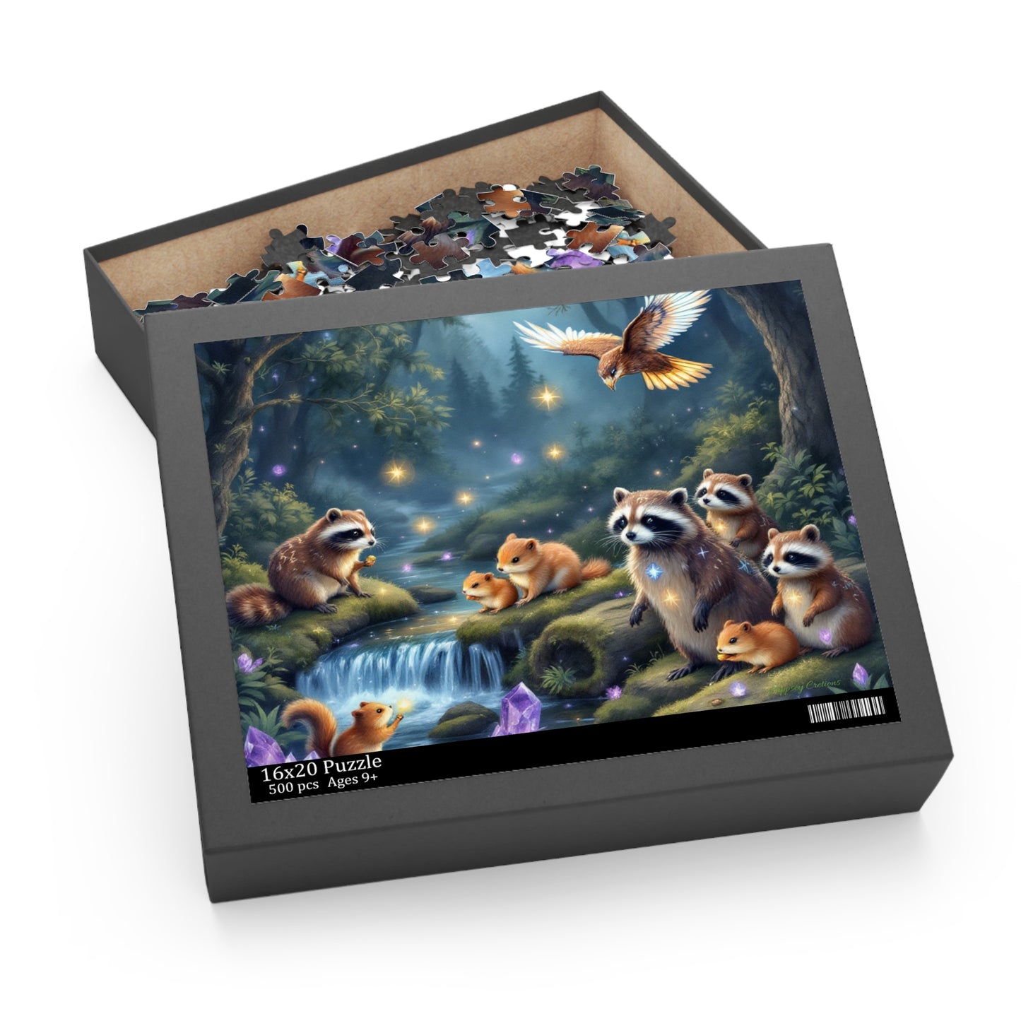 Forest Animal Puzzle | 120-500 Pieces | Hippsey Creations