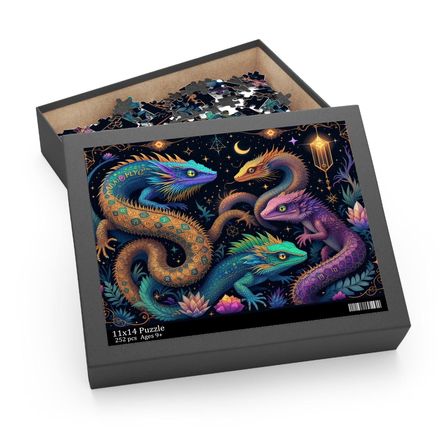 Mystic Lizard Legacy Puzzle | 120-500 Pieces | Hippsey Creations