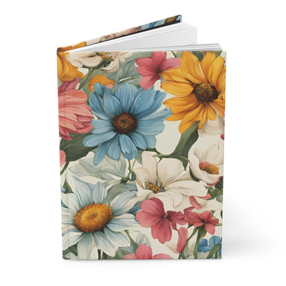 Garden Symphony Hardcover Journal | 5x8 150 Pages | Hippsey Creations