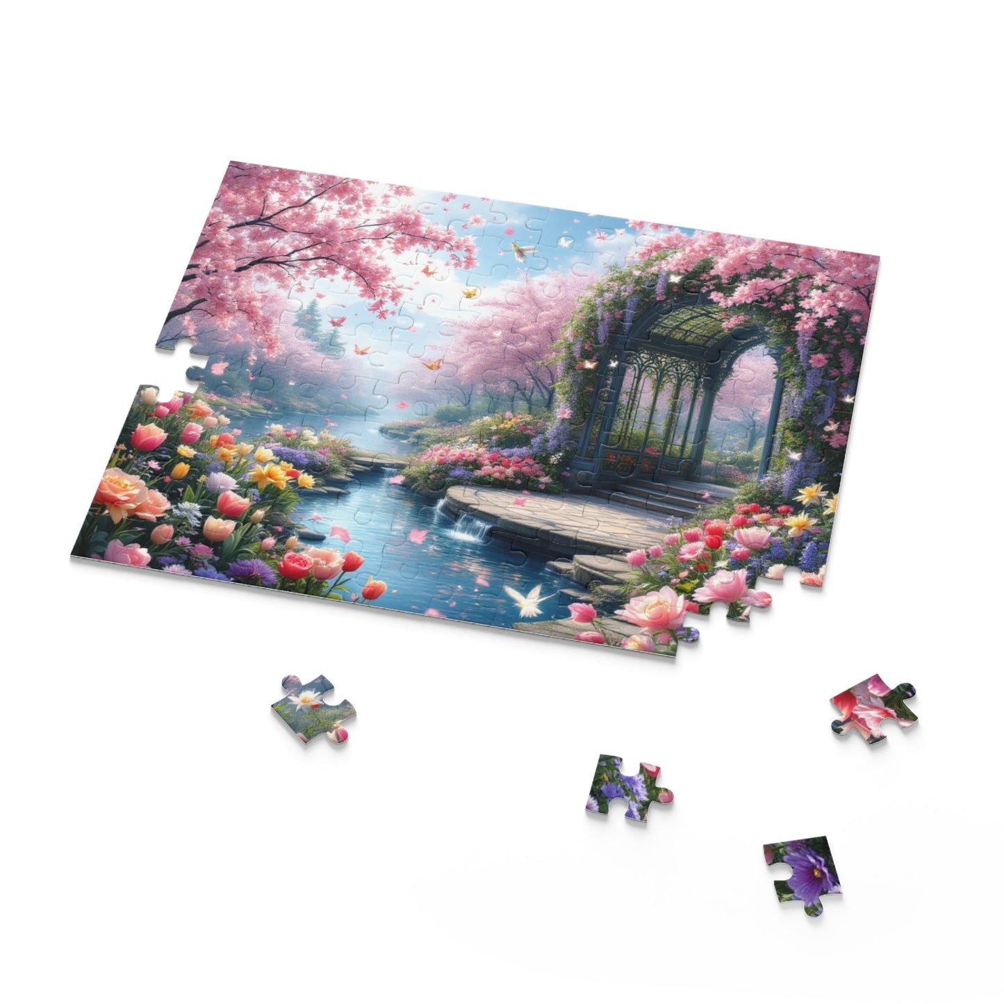 Spring Blossom Puzzle | 120-500 Pieces | Hippsey Creations