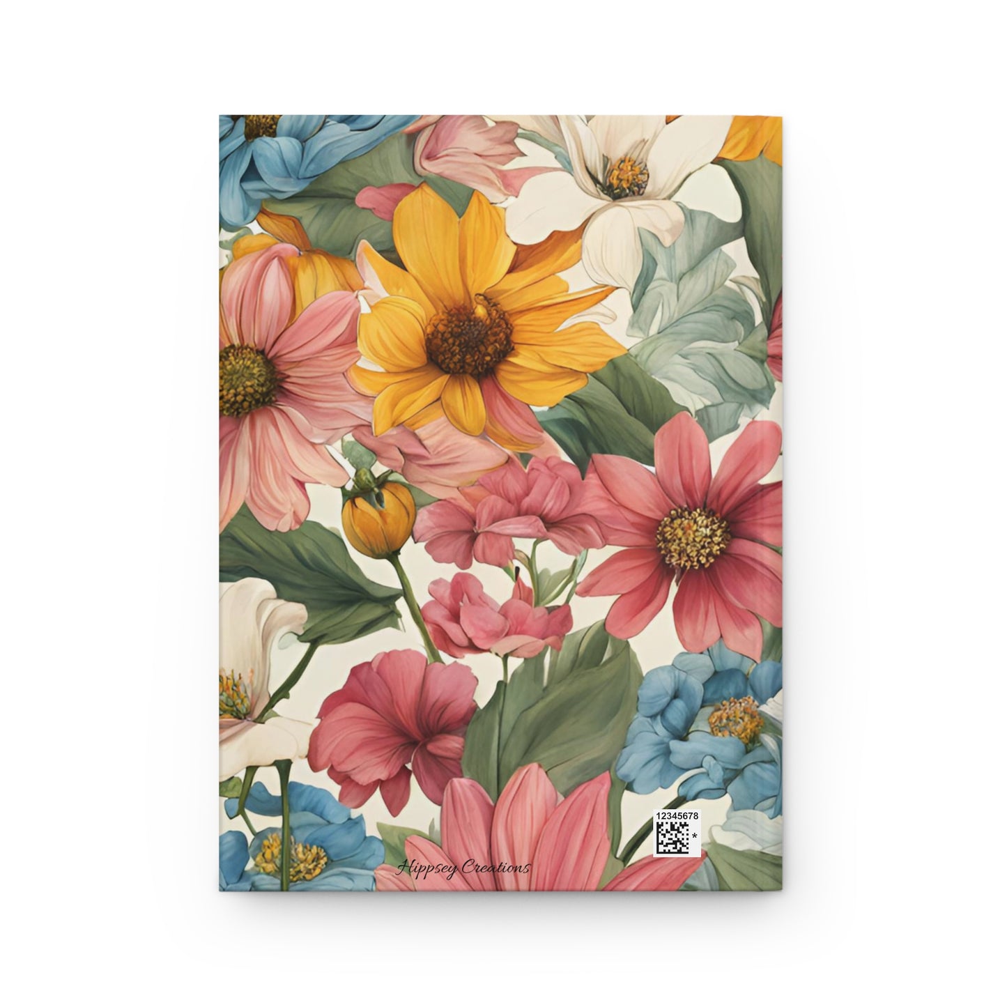 Garden Symphony Hardcover Journal | 5x8 150 Pages | Hippsey Creations