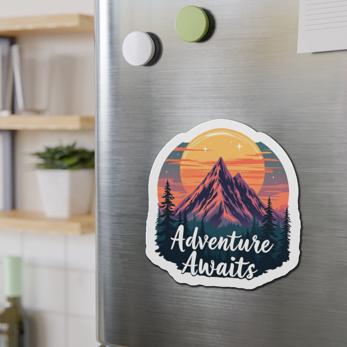 Wanderlust Calls Magnet | Die-Cut Decal | Hippsey Creations