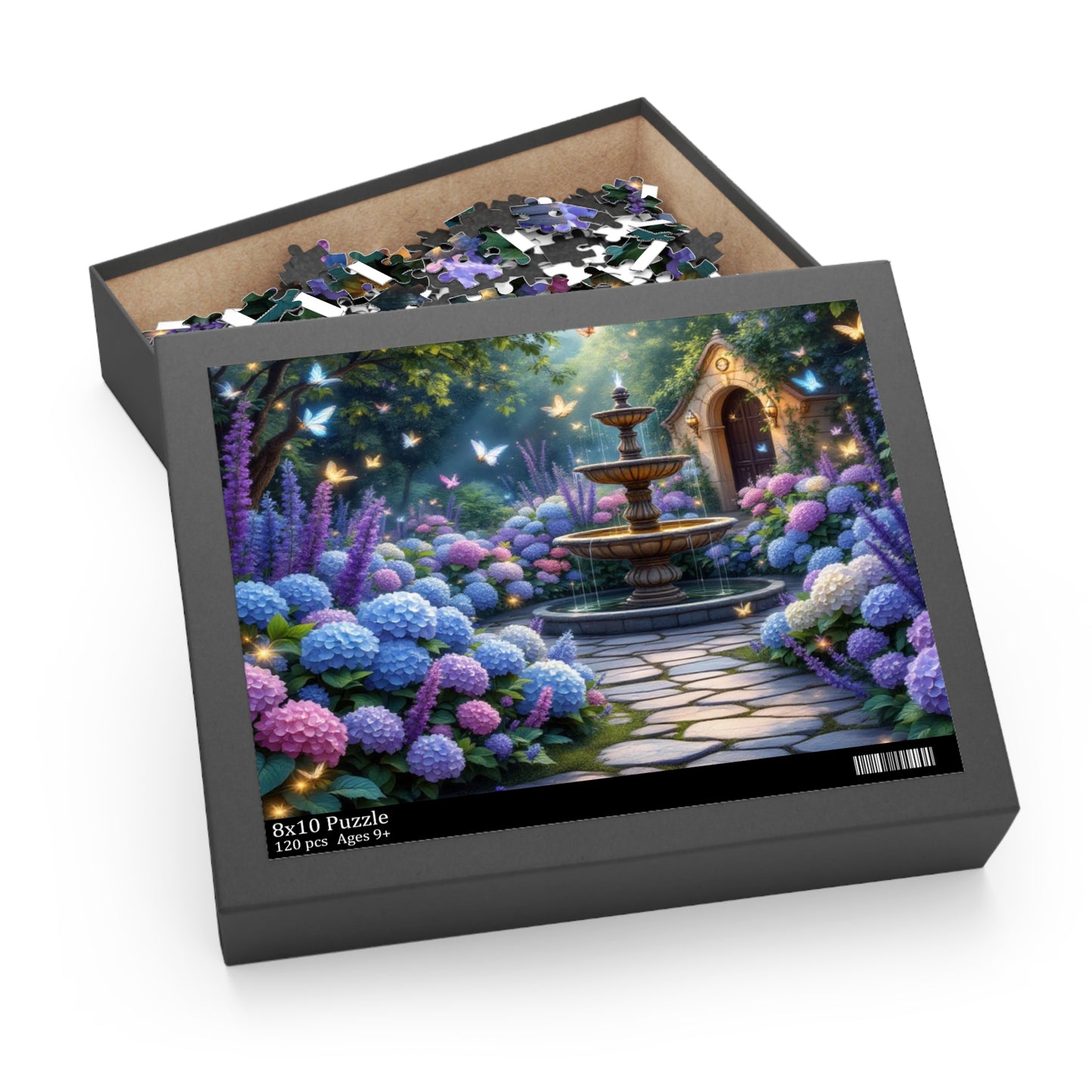 Enchanting Flower Garden Puzzle | 120-500 Pieces | Hippsey Creations