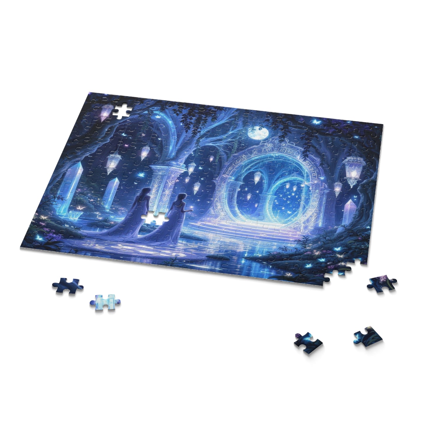 Enchanted Night Puzzle | 120-500 Pieces | Hippsey Creations
