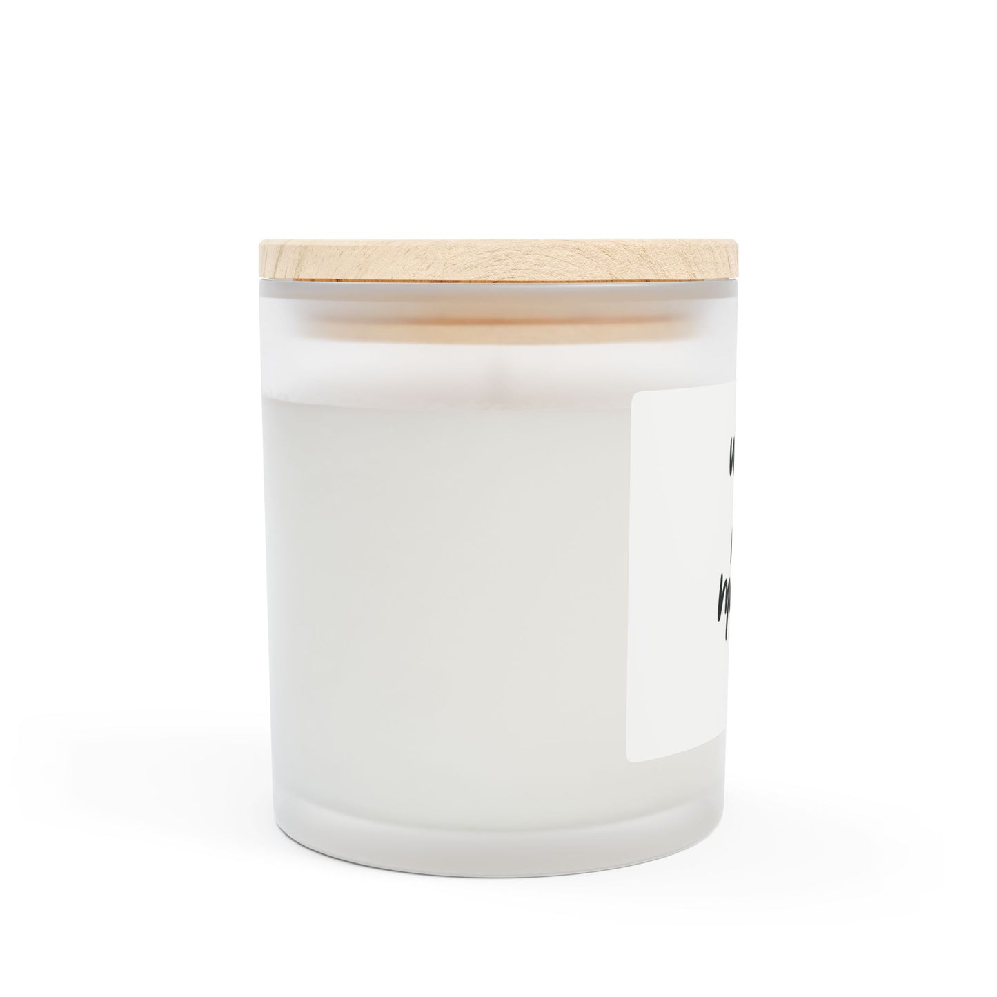 Wake Up and Make Up Wooden Wick Candle | 11oz Coconut-Soy | Hippsey Creations