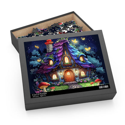 Whimsical Cottage Puzzle | 120-500 Pieces | Hippsey Creations