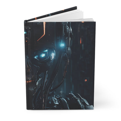 Cybernetic Chronicles Hardcover Journal | 5x8 150 Pages | Hippsey Creations