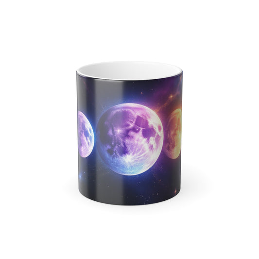 Lunar Phases Color-Changing Mug | Mystical Moon Magic | Hippsey Creations