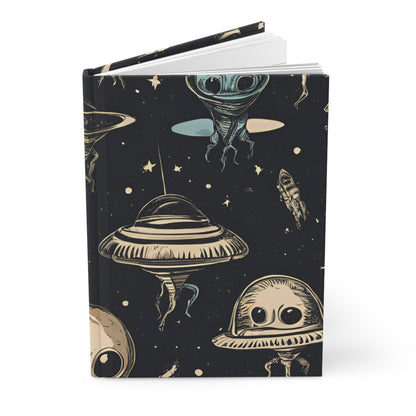 Extraterrestrial Expedition Hardcover Journal | 5x8 150 Pages | Hippsey Creations