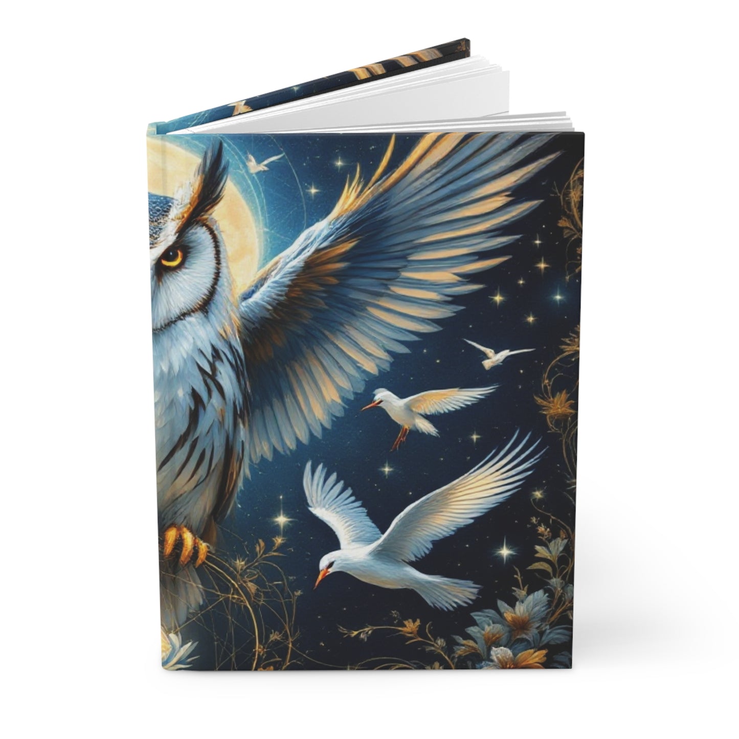 Night Keeper Hardcover Journal | 5x8 150 Pages | Hippsey Creations