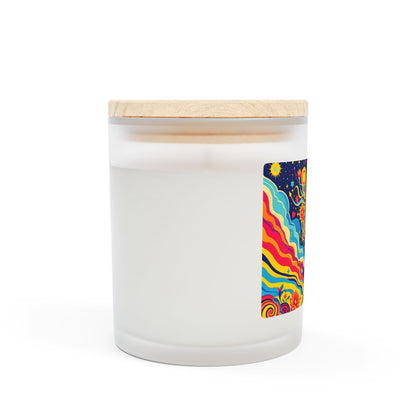 Free Spirit Wooden Wick Candle | 11oz Coconut-Soy | Hippsey Creations