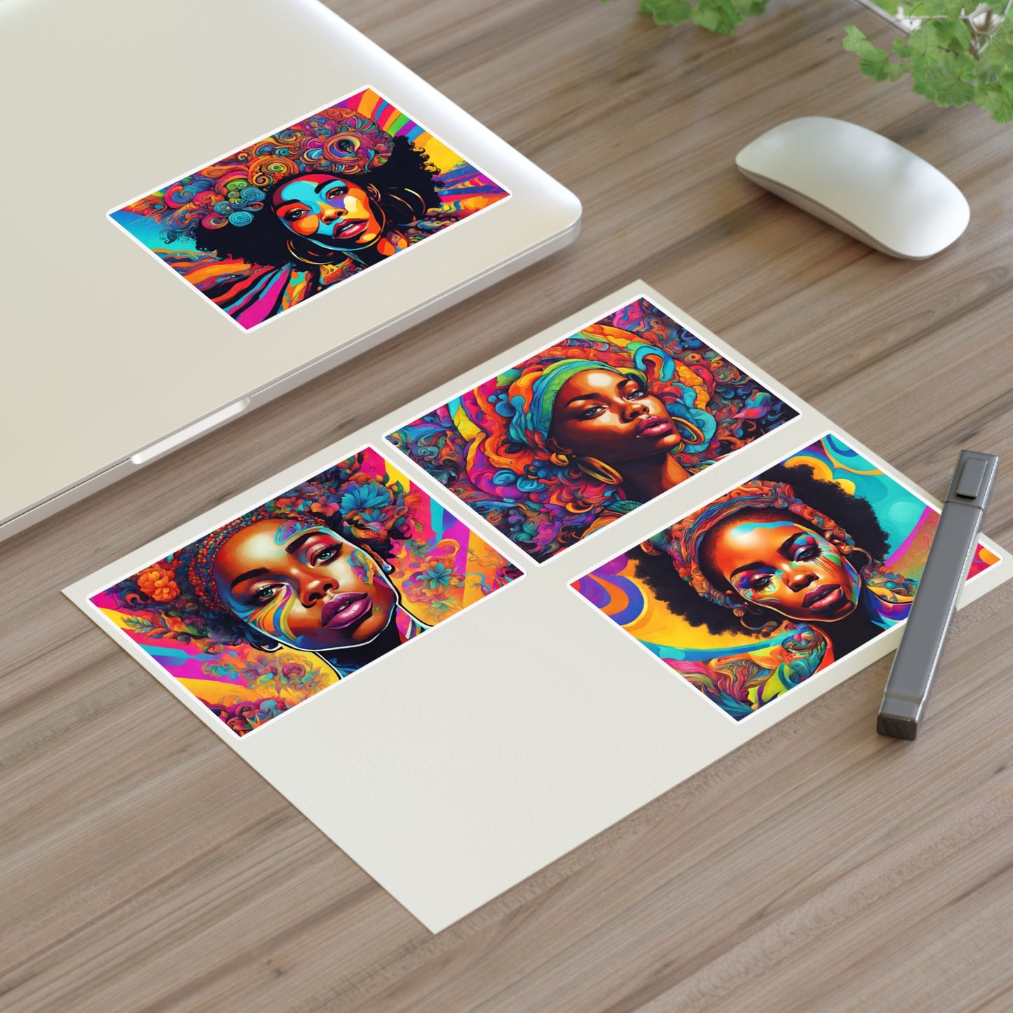 Vibrant Visions V1 Sticker Sheet | Decorative Decal | Hippsey Creations
