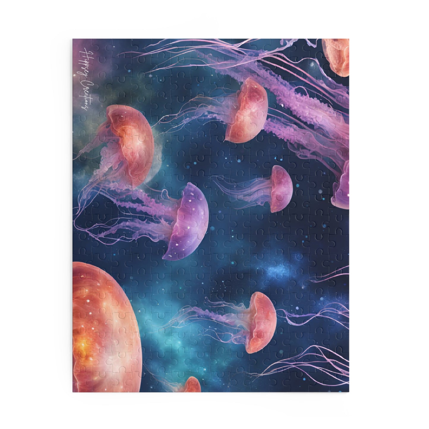 Jellyfish Journey Puzzle | 120-500 Pieces | Hippsey Creations
