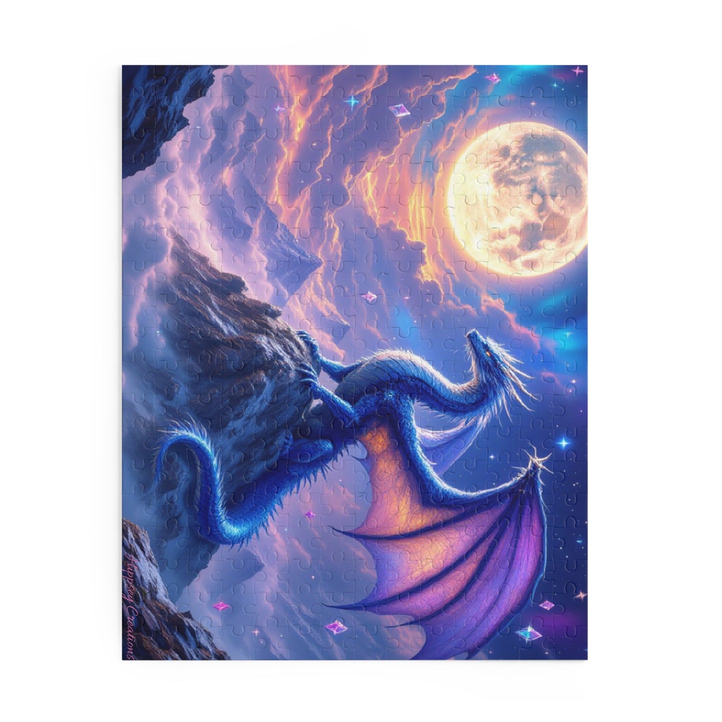 Mystical Dragon Puzzle | 120-500 Pieces | Hippsey Creations