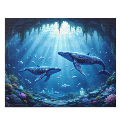 Wise Whales Puzzle | 120-500 Pieces | Hippsey Creations
