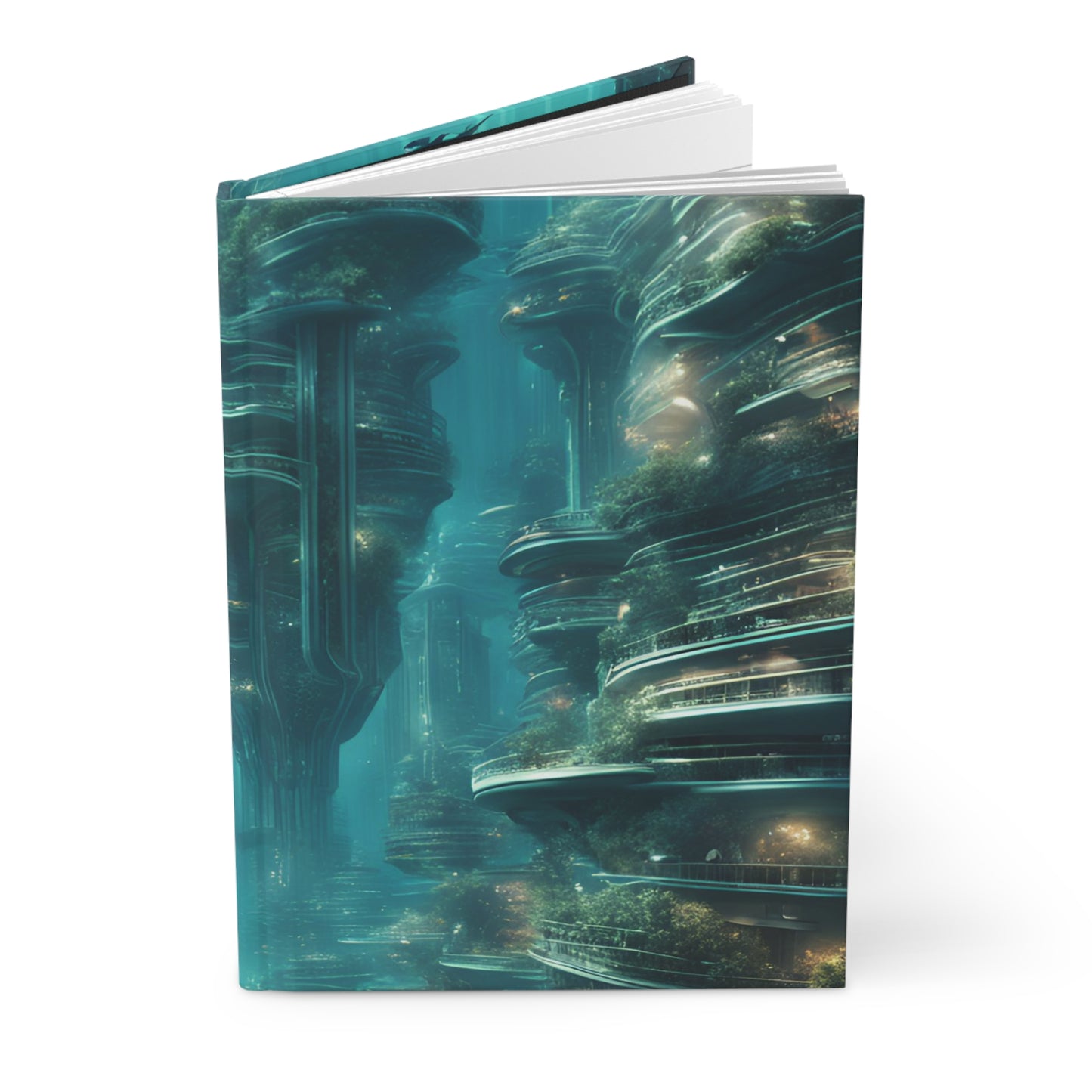 Submerged Secrets Hardcover Journal