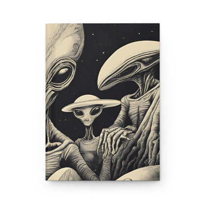 Cosmic Encounters Hardcover Journal | 5x8 150 Pages | Hippsey Creations