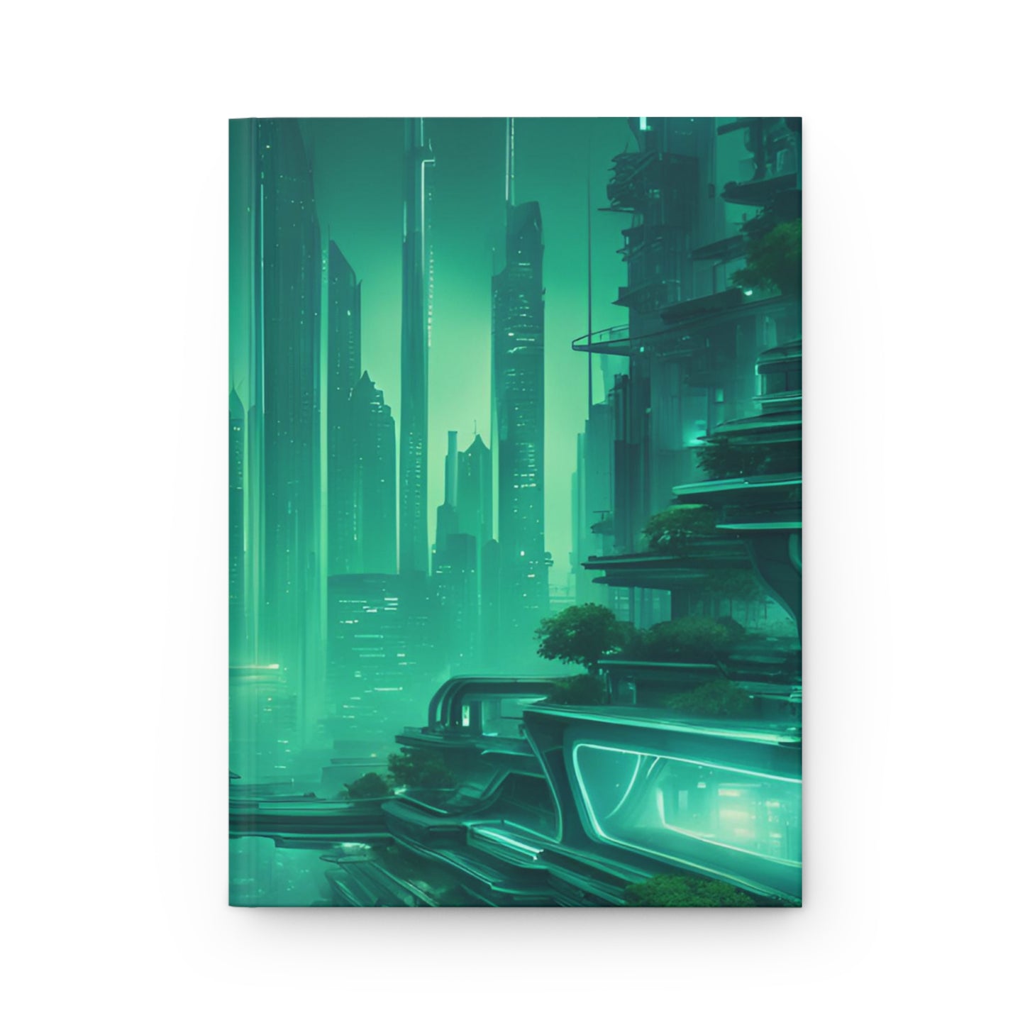 Retro Flux Hardcover Journal | 5x8 150 Pages | Hippsey Creations