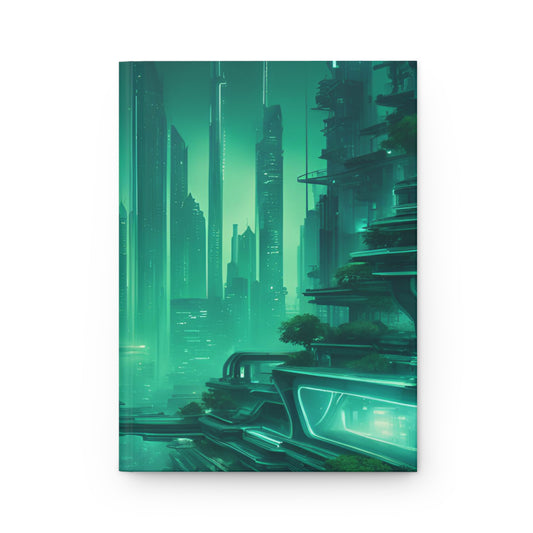 Retro Flux Hardcover Journal | 5x8 150 Pages | Hippsey Creations