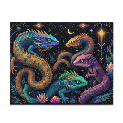 Mystic Lizard Legacy Puzzle | 120-500 Pieces | Hippsey Creations