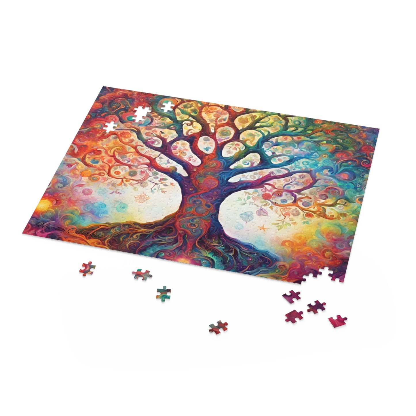 Sacred Growth Puzzle (120, 252, 500-Piece) - Hippsey Creations