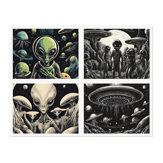 Universe Unbound (Alien) Sticker Sheets