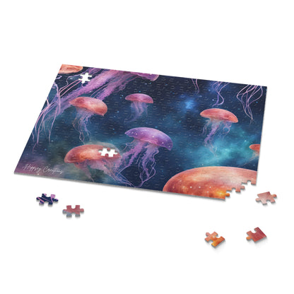 Jellyfish Journey Puzzle | 120-500 Pieces | Hippsey Creations
