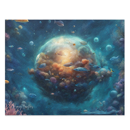 Marine Mysteries Puzzle | 120-500 Pieces | Hippsey Creations