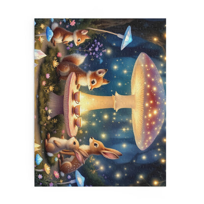 Enchanting Forest Creatures Puzzle | 120-500 Pieces | Hippsey Creations