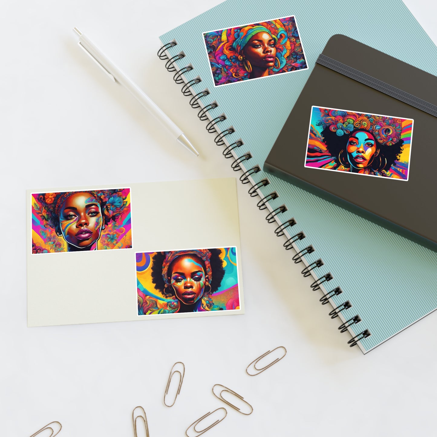 Vibrant Visions V1 Sticker Sheet | Decorative Decal | Hippsey Creations