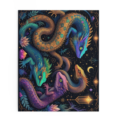 Mystic Lizard Legacy Puzzle | 120-500 Pieces | Hippsey Creations