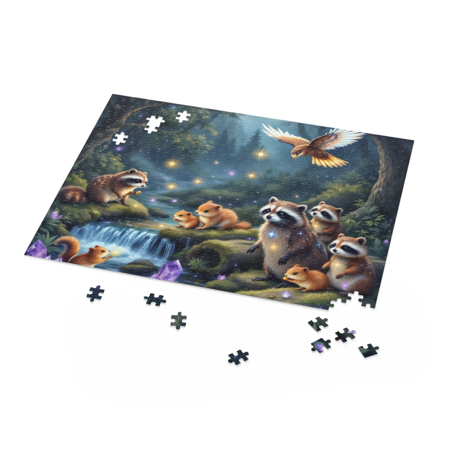 Forest Animal Puzzle | 120-500 Pieces | Hippsey Creations