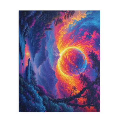 Vibrant Sunset Puzzle | 120-500 Pieces | Hippsey Creations