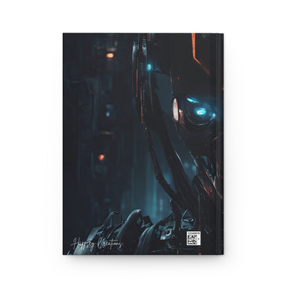 Cybernetic Chronicles Hardcover Journal | 5x8 150 Pages | Hippsey Creations