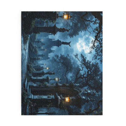 Moonlit Memorial Puzzle | 120-500 Pieces | Hippsey Creations