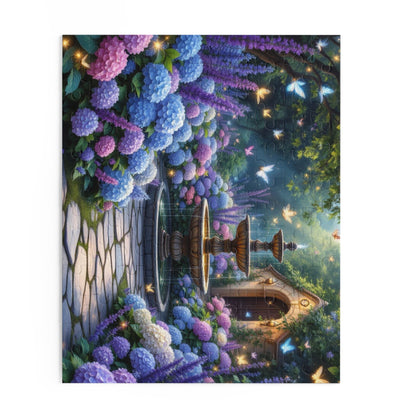 Enchanting Flower Garden Puzzle | 120-500 Pieces | Hippsey Creations