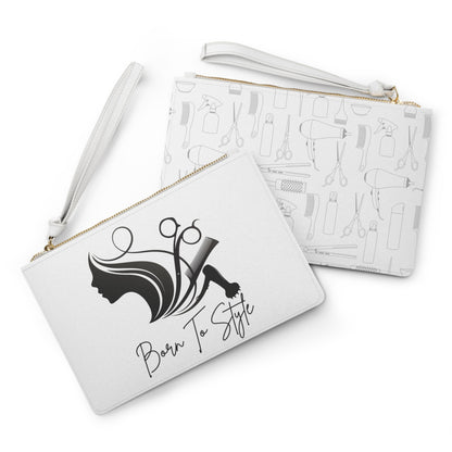Born to Style Clutch Bag | Vegan Leather | Hippsey Creations